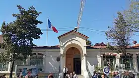 Vue de la mission diplomatique