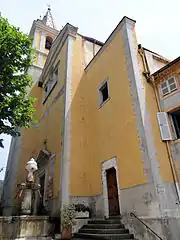 L'église Sainte-Marie-Madeleine.