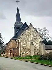 Chœur roman de l'église.