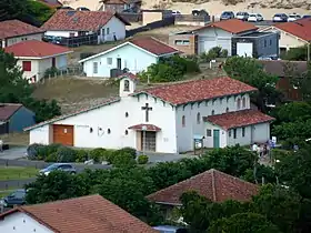 Chapelle de Contis, vue du phare de Contis