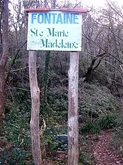 Fontaine Sainte-Marie-Madeleine, à Contis Vieux