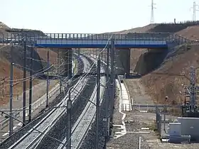 Image illustrative de l’article Contournement ferroviaire de Nîmes et de Montpellier