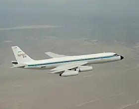 Un Convair 990 utilisé par la NASA en 1993.