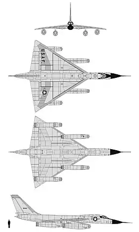 vue en plan de l’avion