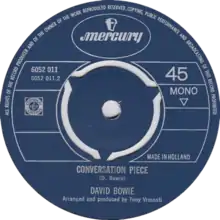 Description de l'image Conversation Piece by David Bowie Holland vinyl single.png.