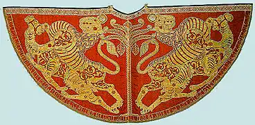 Manteau de couronnement de Roger II de Sicile