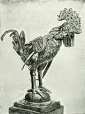 Photographie du coq.