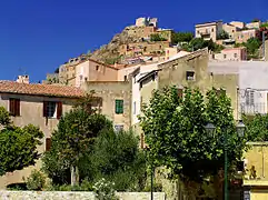 Notre-Dame-des-Sept-Douleurs vue depuis U Borgu.