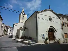 Vue générale de l'église.