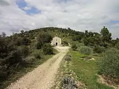 La chapelle Saint-Brice, sur sa colline