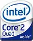 Logo du processeur Intel Core 2 Quad