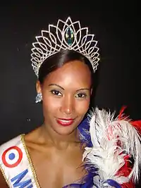 Corinne Coman, Miss Guadeloupe 2002 et Miss France 2003.