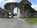 L'entrée du château de Corlay.