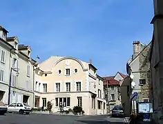 La place de l'église.