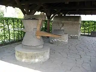 Moulin à blé.Parc archéologique de Xanten
