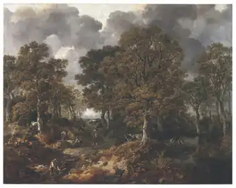 Cornard wood près de Sudbury, 1748(National Gallery, Londres).