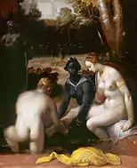 Bethsabée au bain (1594)