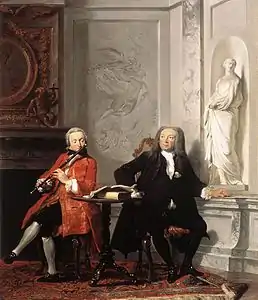 Jéronimus Tonneman et  son fils, 1736National Gallery of Ireland