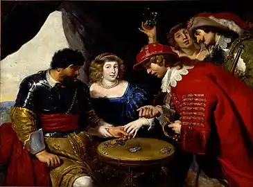 Jeu de dés aux armées, vers 1630-1635Musée de Picardie