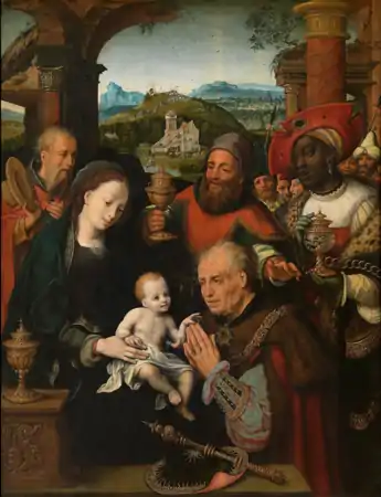 1. Adoration des Mages, Musée royal des beaux-arts d'Anvers.