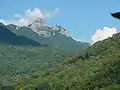 Vue panoramique des monts 'Corni di Canzo' .