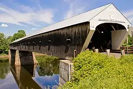 Le pont-couvert de Cornish à Windsor.