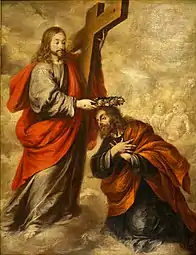Le Couronnement de saint Joseph, par Juan de Valdés Leal (1665), Séville