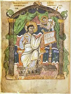 Image illustrative de l’article Évangéliaire du couronnement (British Library)