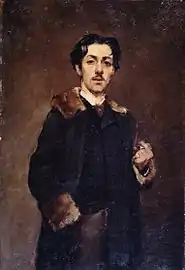 Portrait de Fernand Corot (1882), huile sur toile, musée des beaux-arts d'Angers.