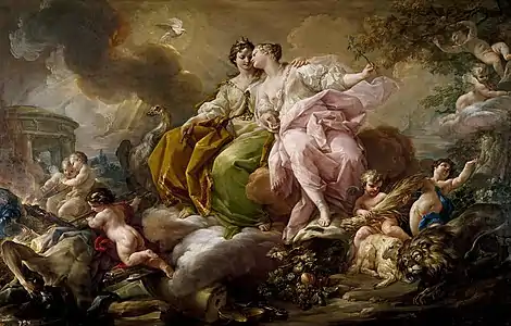 Paix et Justice (1753-1754)Musée du Prado