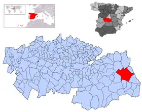 Localisation de Corral de Almaguer