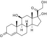 Fig. 3 Un glucocorticoïde: le cortisol