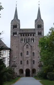 Abbaye bénédictine de Corvey.