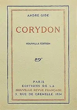 Image illustrative de l’article Corydon (Gide)