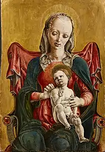 Cosmè Tura : Vierge à l'Enfant