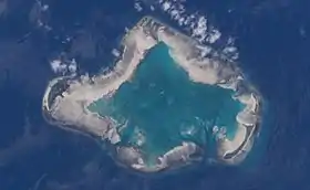 Image satellite de Cosmoledo.