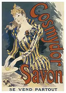 Jules Chéret : Cosmydor Savon (1891).