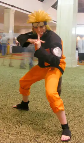 Cosplay de Naruto.