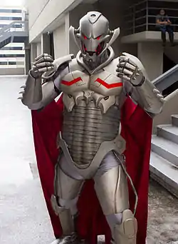 Cosplay du robot Ultron.