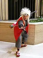 Cosplay de Jiraya.