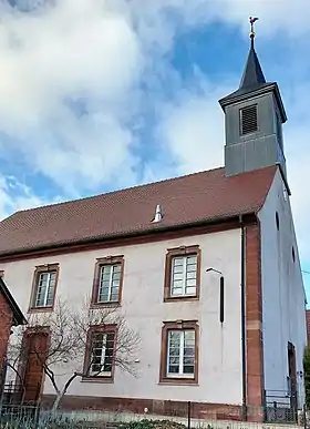 Temple des calvinistes à Cosswiller