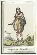 Sauvagesse de la Terre de Feu, Jacques Grasset de Saint-Sauveur, 1797