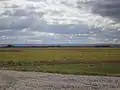 Coteau des Prairies vu du nord-est, près de Lidgerwood, Dakota du Nord.
