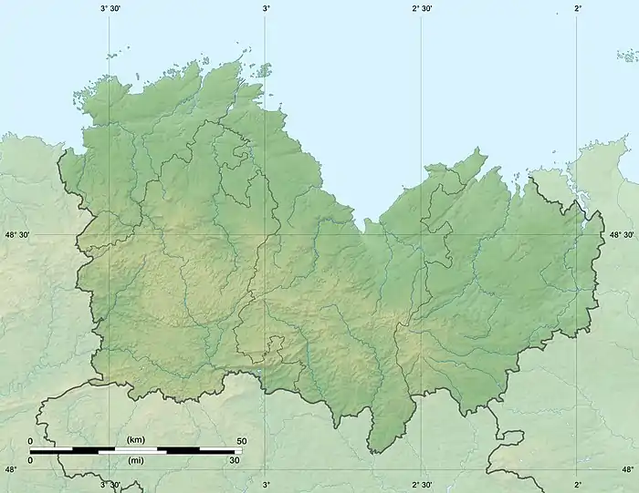 Voir sur la carte topographique des Côtes-d'Armor