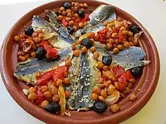 Couscous façon tajine à la sardine