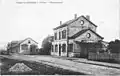 La première gare de Coucy-le-Château avant la Première Guerre mondiale.