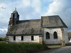 L'église, côté sud.