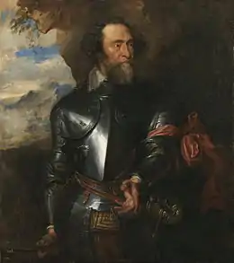 Comte Henri de Bergh1624-1629, Madrid