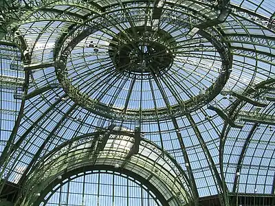 La coupole du Grand Palais rénové.