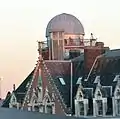 Coupole de l'observatoire astronomique de l'Université catholique de Lille en février 2017.